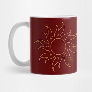 Red Sun Mug